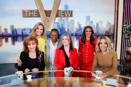 JOY BEHAR, SARA HAINES, WHOOPI GOLDBERG, MELISSA GILBERT, ALYSSA FARAH GRIFFIN, SUNNY HOSTIN
