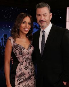 KERRY WASHINGTON, JIMMY KIMMEL 