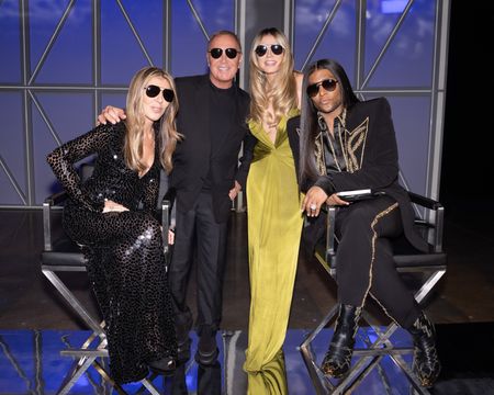 NINA GARCIA, MICHAEL KORS, HEIDI KLUM, LAW ROACH