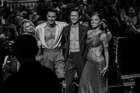 DANIELLA KARAGACH, EZRA FRECH, HARRY SHUM JR., JENNA JOHNSON