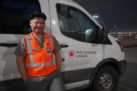 Mark Mitra, Station Attendant - Cargo at Air Canada. (Arrow International Media Ltd & Cantina Media)
