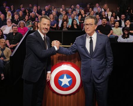 JIMMY KIMMEL, STEPHEN COLBERT