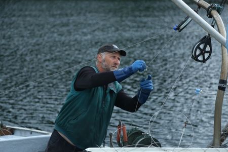 Jiggy Nichols commercially fishes for salmon. (National Geographic/Wayne Moss)