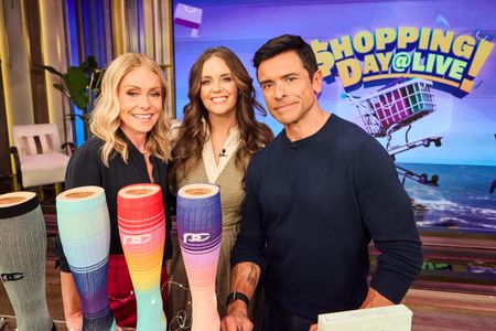 KELLY RIPA, MONICA MANGIN, MARK CONSUELOS