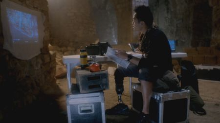 Albert Lin using LiDAR technology. (National Geographic)