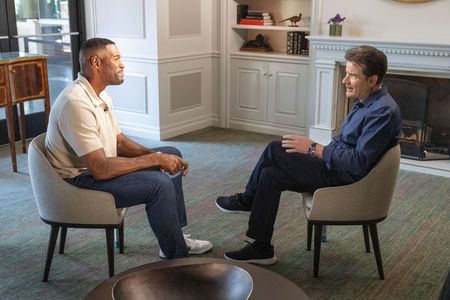 MICHAEL STRAHAN, CHARLIE SHEEN 