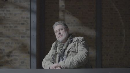 Ian Purchase pictured during an interview for Missing: Presumed Dead. (© Spirit Media Studios Limited)