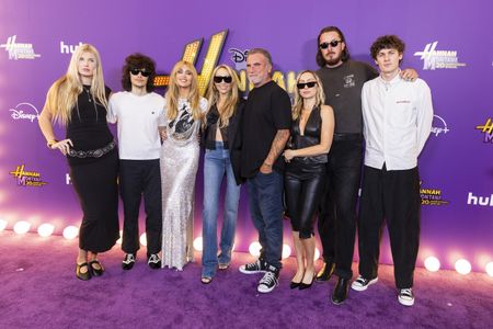 LILY-ROSE PURCELL, MAXX MORANDO, MILEY CYRUS, TISH CYRUS-PURCELL, DOMINIC PURCELL, BRANDI CYRUS