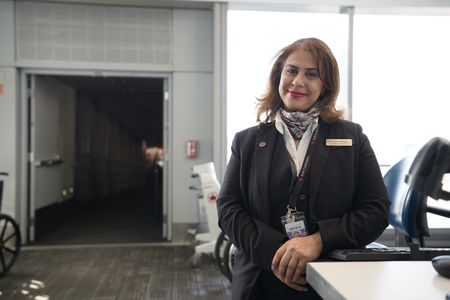 Sarvnaz 'Sarvi' Nejatian is Operations Manager ñ In-terminal at Air Canada. (Arrow International Media Ltd & Cantina Media)
