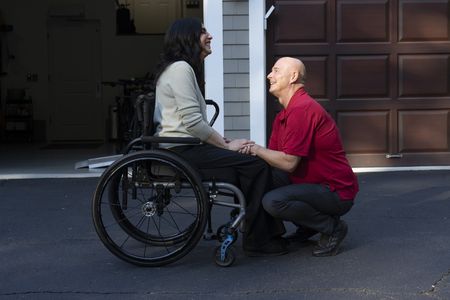 Debbie St. John and Stefan Horlacher are reunited after many years. (National Geographic/Virginia Sherwood)