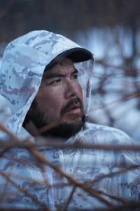 Tig Strassburg hunts ducks and geese during the migratory spring hunting season with his partner, Louise Moses. (National Geographic/Pat Henderson)
