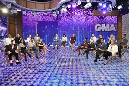 JOEY GRAZIADEI, GIO BENITEZ, JANAI NORMAN, GINGER ZEE, ELAINE HENDRIX, CAST OF DANCING WITH THE STARS