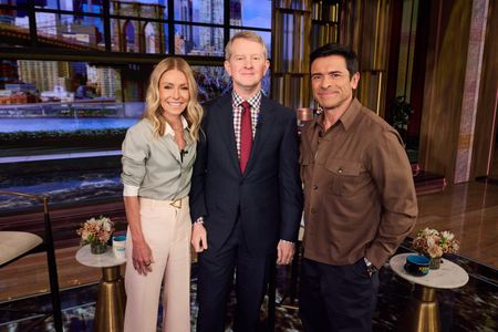 KELLY RIPA, KEN JENNINGS, MARK CONSUELOS
