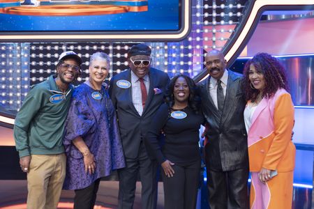DC YOUNG FLY, JEANNE SPARROW, GEORGE WALLACE, SHERYL UNDERWOOD, STEVE HARVEY, KYM WHITLEY