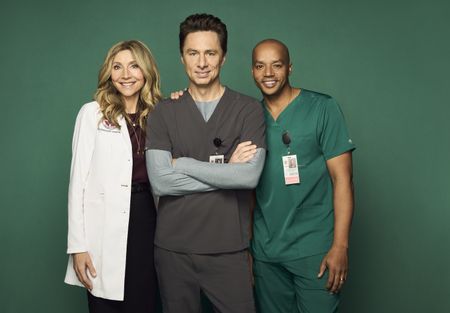 SARAH CHALKE, ZACH BRAFF, DONALD FAISON