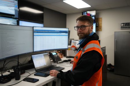 Jordan Hinton, Station Attendant - Cargo, Air Canada. (Arrow International Media Ltd & Cantina Media)