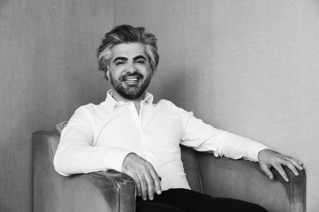 Academy Award nominated director, Feras Fayyad. Director, Co-writer, THE CAVE. ("Last Men in Aleppo"). (Photo credit: Stine Heilmann)