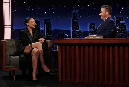 TESSA THOMPSON, JIMMY KIMMEL