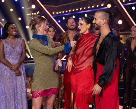 TATYANA ALI, JULIANNE HOUGH, JENNA DEWAN, VALENTIN CHMERKOVSKIY, MAURA HIGGINS, MARK BALLAS