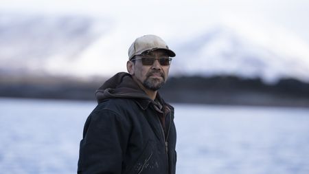 Marvin Agnot on his boat. (National Geographic/Ashton Hurlburt)