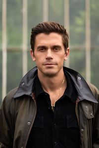 Antoni Porowski stands for a portrait in Kew Gardens. (National Geographic/John Wendle)