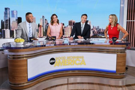 MICHAEL STRAHAN, REBECCA JARVIS, WHIT JOHNSON, LARA SPENCER