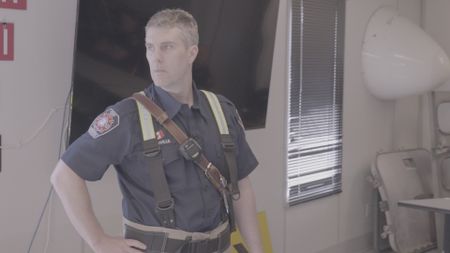Shawn Mainville, Firefighter at Toronto Pearson. (Arrow International Media Ltd & Cantina Media)