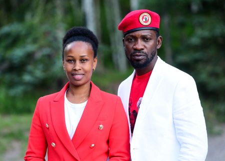 TELLURIDE, COLORADO - SEPTEMBER 04: Barbie Kyagulanyi and Bobi Wine attend the Telluride Film Festival on September 04, 2022 in Telluride, Colorado. (Photo by Vivien Killilea/Getty Images)