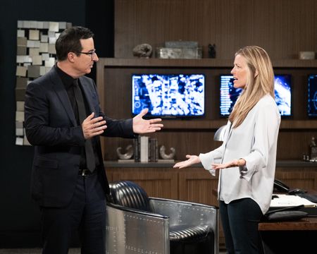 JOHN OLIVER, LAURA WRIGHT