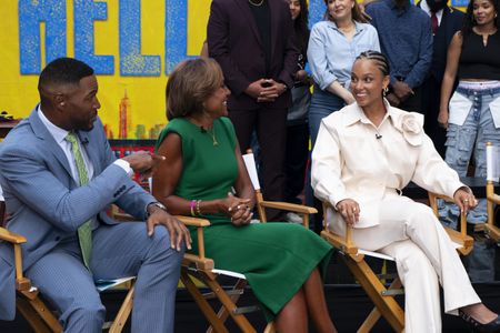 MICHAEL STRAHAN, ROBIN ROBERTS, ALICIA KEYS, CAST OF HELL’S KITCHEN