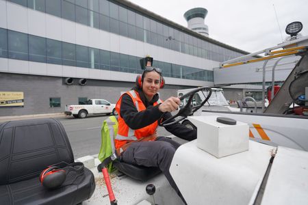 Cassandra Pineda, Lead Station Attendant at Air Canada. (Arrow International Media Ltd & Cantina Media)