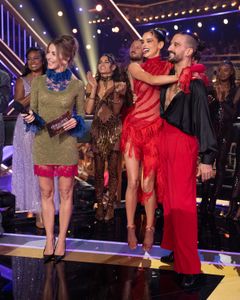 TATYANA ALI, JULIANNE HOUGH, JENNA DEWAN, VALENTIN CHMERKOVSKIY, MAURA HIGGINS, MARK BALLAS