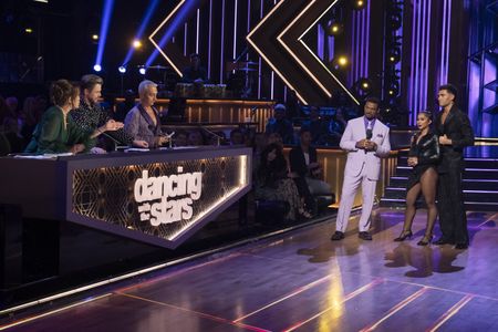 CARRIE ANN INABA, DEREK HOUGH, BRUNO TONIOLI, ALFONSO RIBEIRO, JORDAN CHILES, EZRA SOSA