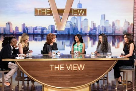 WHOOPI GOLDBERG, SARA HAINES, JOY BEHAR, MINDY KALING, SUNNY HOSTIN, ALYSSA FARAH GRIFFIN