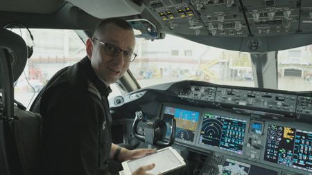 Emilian Kondracki, Aircraft Maintenance Engineer at
Air Canada. (Arrow International Media Ltd & Cantina Media)