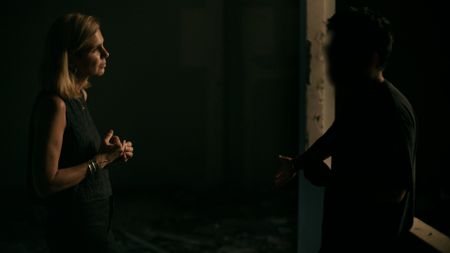 Mariana van Zeller interviews the Negotiator in Mae Sot, Thailand. (National Geographic)