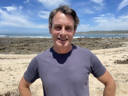 Jonathan Gersh at Stilbaai. (National Geographic/Robert Cowling)