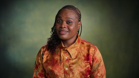 National Geographic Explorer Rachel Ikemeh sits for an interview. (National Geographic)