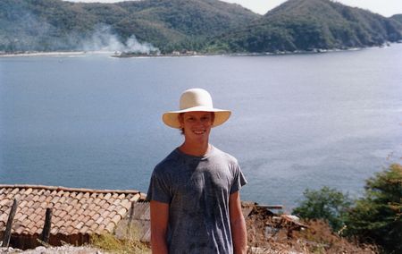 Photo of Dacher Keltner's late brother, Ralph, fishing.  (courtesy of Dacher Keltner)