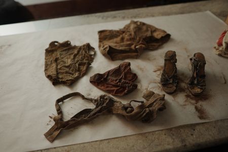 Clothing that was found next to where Jane Doe's body was discovered. (National Geographic/Will Francome)