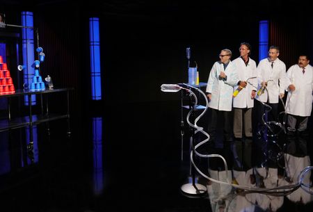 “SCIENCE BOB” PFLUGFELDER, WALTON GOGGINS, JIMMY KIMMEL, GUILLERMO RODRIGUEZ