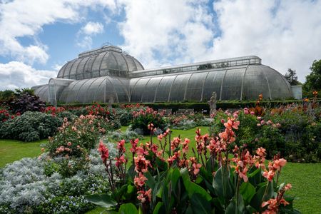 The exterior of the Palm House at Kew Gardens as seen in Best of the World with Antoni Porowski. (National Geographic/John Wendle)