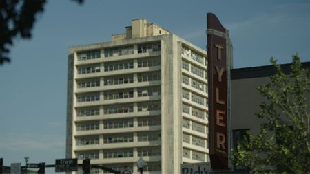 Downtown Tyler where the Smith County Sheriff's Department is located. (National Geographic/Will Francome)