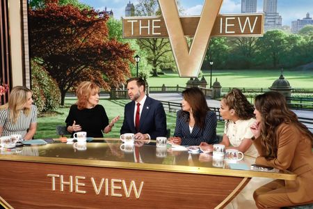 SARA HAINES, JOY BEHAR, JD VANCE, ANA NAVARRO, SUNNY HOSTIN, ALYSSA FARAH GRIFFIN