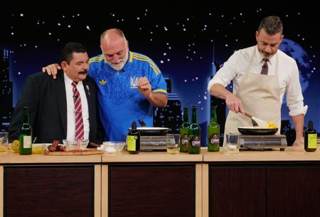  GUILLERMO RODRIGUEZ, CHEF JOSÉ ANDRÉS, JIMMY KIMMEL 