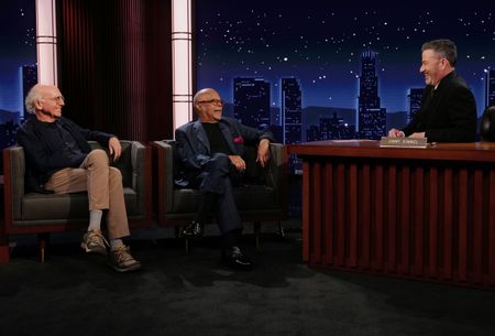 LARRY DAVID, DR. HENRY LOUIS GATES JR., JIMMY KIMMEL