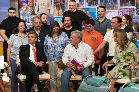 GEORGE STEPHANOPOULOS, GARY MINOR, LARA SPENCER