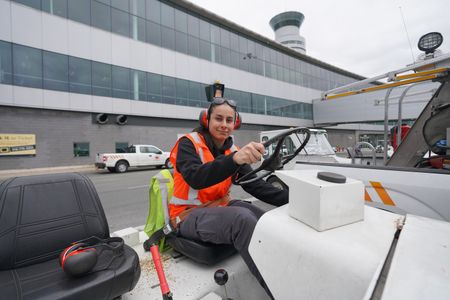 Cassandra Pineda, Lead Station Attendant at Air Canada. (Arrow International Media Ltd & Cantina Media)