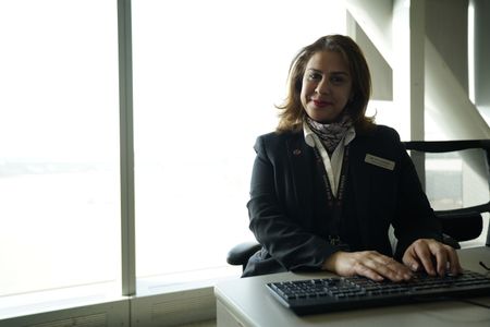 Sarvnaz 'Sarvi' Nejatian is Operations Manager ñ In-terminal, Air Canada. (Arrow International Media Ltd & Cantina Media)