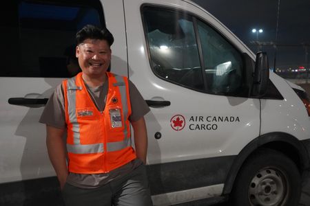 Mark Mitra, Station Attendant - Cargo at Air Canada. (Arrow International Media Ltd & Cantina Media)